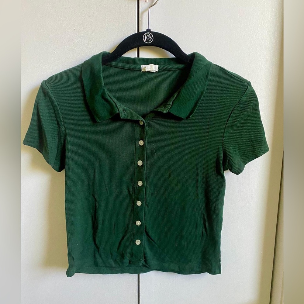 Forest green tee